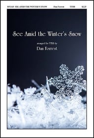 See, Amid the Winter's Snow TTBB choral sheet music cover Thumbnail